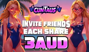 invite friends each share 3aud