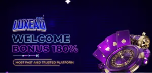 welcome bonus 180%