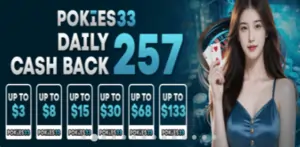 pokies daily cashback
