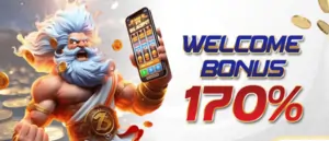 welcome bonus 170%