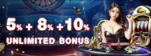 unlimited bonus 10%