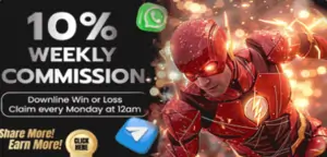 10% weekly commission