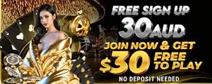 30aud bonus