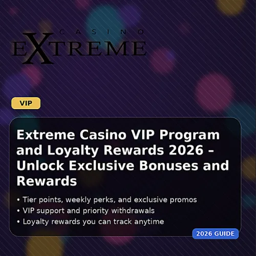 Extreme Casino VIP Program and Loyalty Rewards
