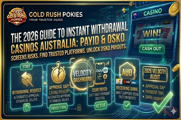 instant withdrawal casino Australia 2026